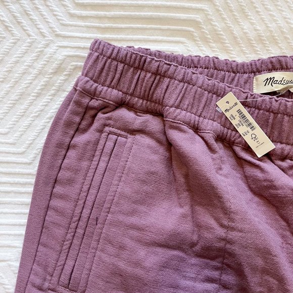BRAND NEW | MADEWELL | Waffleback Pull-On High-Rise Tapered Pants - Picture 5 of 6